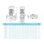 Вертикальный одноступенчатый циркуляционный насос CNP TD 40-18/2 SWHCJ